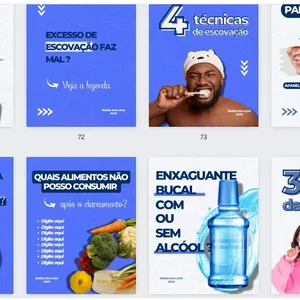 Imagem de capa para o Curso online Pack Canva para Odontologia