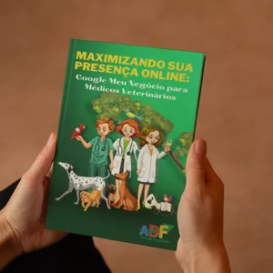 Imagem de capa para o Ebook Google Meu Negócio Para Médicos Veterinários