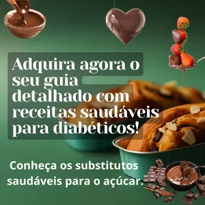 Imagem de capa para o Ebook Doce Equilíbrio - Receitas para Diabéticos