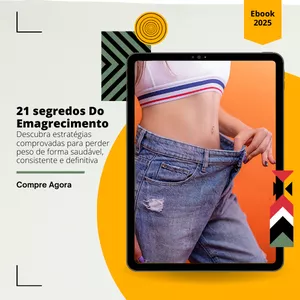 Imagem de capa para o Ebook 21 Segredos do Emagrecimento