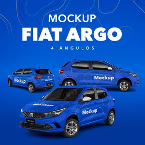 Imagem de capa para o Curso online MOCKUP FIAT ARGO - 4 ÂNGULOS