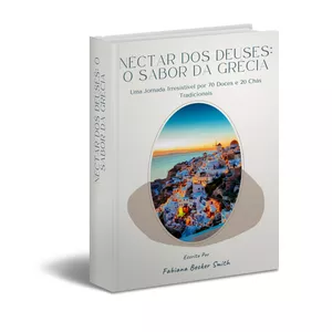 Imagem de capa para o Ebook  Néctar Dos Deuses: O Sabor Da Grécia