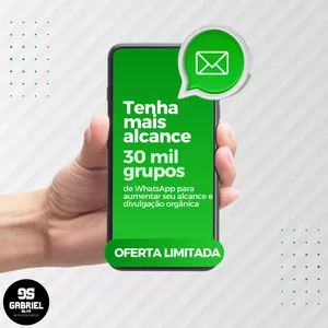 Imagem de capa para o Ebook  30 Mil Grupos Para WhatsApp