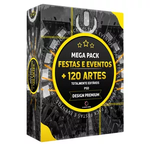 Imagem de capa para o Curso online MEGA PACK FESTAS E EVENTOS