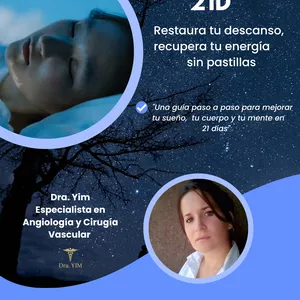 Imagen de portada para Ebook Sueño Profundo 21D: Restaura tu descanso, recupera tu energía sin pastilla 