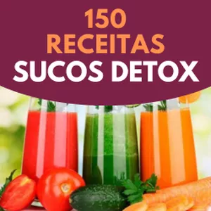 Imagem de capa para o Ebook 150 Receitas Dos Sucos Detox