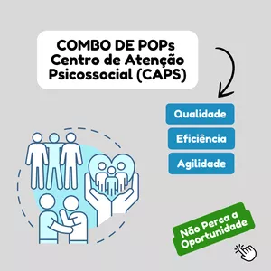Imagem de capa para o Curso online Oferta 3 - Combo de POPs CAPS - Centro de Atenção Psicossocial + E-book