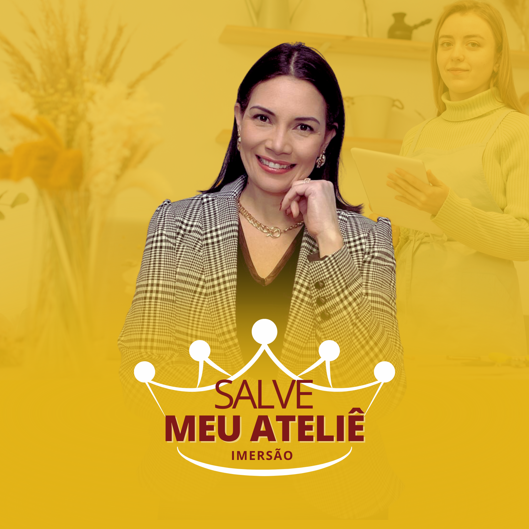 Imagem de Imersão - Salve meu Ateliê criado por Aline Nunes na hotmart