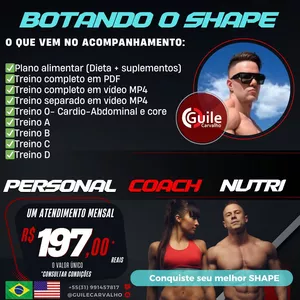 Imagem de capa para o Curso online Botando o Shape