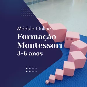 Imagem de capa para o Curso online Formação Montessori Online: Guiando Crianças de 3-6 anos