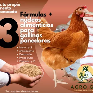 Imagen de portada para Ebook 🐓 Pack de 3 Fórmulas Exclusivas + Núcleos para Gallinas Ponedoras (Perú) 🇵🇪