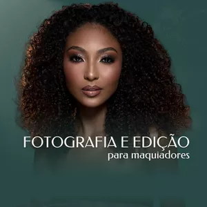 Imagem de capa para o Curso online Guia de Fotografia e Edição para Maquiadores
