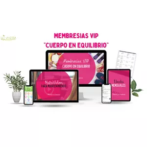 Imagen de portada para Curso online Membresía VIP "Cuerpo en equilibrio"