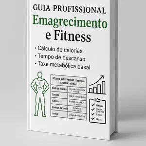 Imagem de capa para o Ebook Manual Completo de Emagrecimento e Fitness