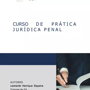 Imagem de capa para o Ebook CURSO DE PRÁTICA JURÍDICA PENAL