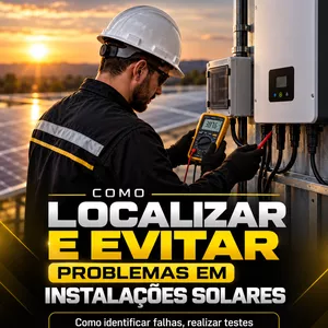 CURSO AVANÇADO - COMO LOCALIZAR E EVITAR PROBLEMAS EM INSTALAÇÕES SOLARES