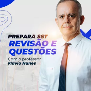 Imagem de capa para o Curso online  PREPARA SST REVISÃO E QUESTÕES