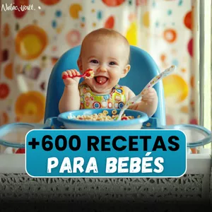 Imagen de portada para Curso online +600 RECETAS PARA TU BEBÉ +6BONOS