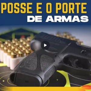 Imagem de capa para o Ebook PASSO A PASSO P/ PORTE E POSSE DE ARMAS
