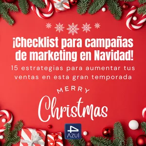 Imagen de portada para Ebook ¡Checklist para campañas de marketing en Navidad!