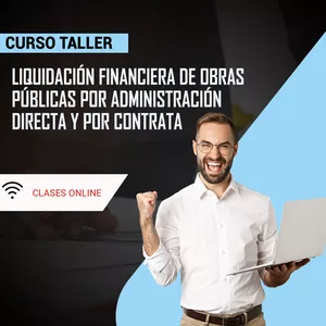 Imagen de portada para Curso online Curso LIQUIDACIÓN FINANCIERA DE OBRAS PÚBLICAS POR ADMINISTRACIÓN DIRECTA Y POR CONTRATA