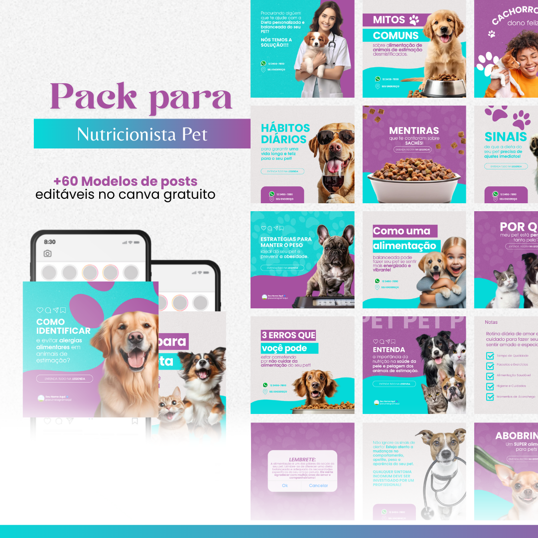 PACK NUTRICIONISTA PET