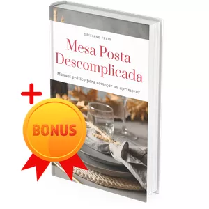 Imagem de capa para o Curso online E-BOOK MESA POSTA DESCOMPLICADA 