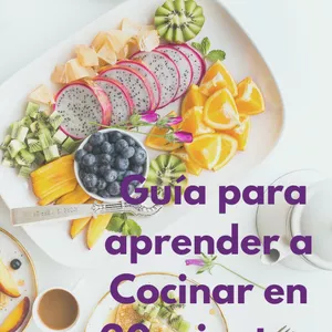 Imagen de portada para Ebook Guía para aprender a Cocinar en 20 minutos