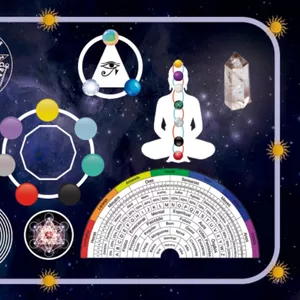 Mesa das Esferas Multidimensionais por Universo &amp; Consciência
