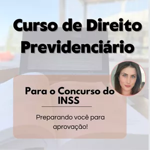 Imagem de capa para o Curso online Curso de Direito Previdenciário - INSS 2022