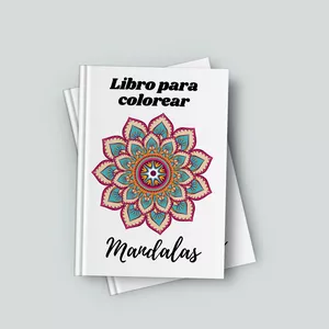 Imagen de portada para Curso online Libro para colorear - Mandala