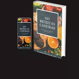Imagem de capa para o Ebook Receitas saudáveis 