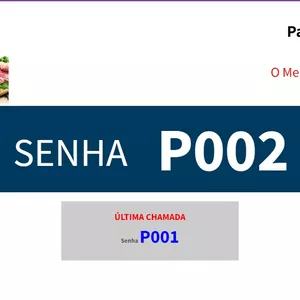 Imagem de capa para o Curso online Sistema de Chamadas de Senhas