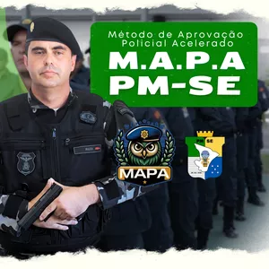 Imagem do curso MAPA PMSE: Método de Aprovação Policial Acelerado na Polícia Militar de Sergipe