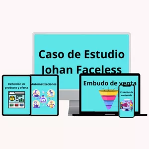 Imagen de portada para Curso online Caso de Estudio Johan Faceless