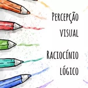 Imagem de capa para o Ebook Percepção visual Raciocínio lógico Crianças a parti de 3 anos