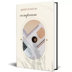 Imagem de capa para o Ebook gerador de leads que compram