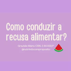 Imagem de capa para o Ebook Guia da Recusa Alimentar