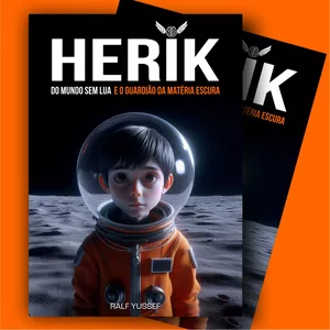 Imagem de capa para o Ebook Herik do mundo sem lua e o guardião da matéria escura