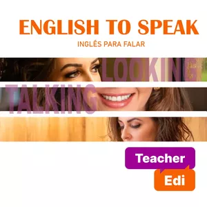 Imagem de English To Speak - Estude com autonomia criado por Teacher Edi na hotmart