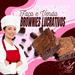FAÇA E VENDA, BROWNIES LUCRATIVOS! 