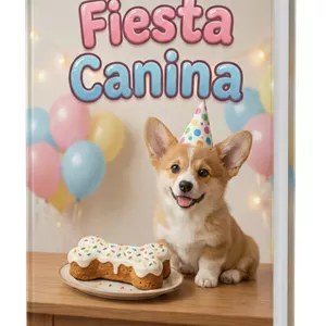 Imagen de portada para Ebook Fiesta Canina - Pasteleria y Tortas de Cumpleanos para Perros