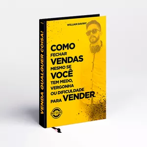 Imagem de capa para o Ebook E-book - Como fechar vendas mesmo se você tem medo, vergonha ou dificuldade para vender.
