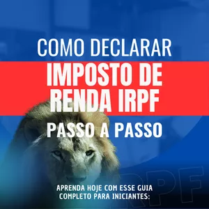 Imagem de capa para o Ebook Como Declarar Imposto de Renda IRPF 2025 - Manual Prático Passo a Passo