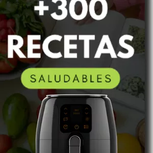 Imagen de portada para Curso online Guía 300 Recetas para Freidora de Aire