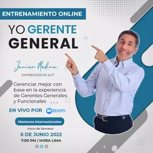 Imagen de portada para Curso online  Yo Gerente General