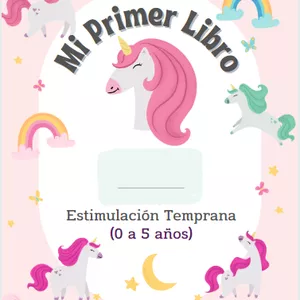 Imagen de portada para Ebook MI PRIMER LIBRO MONTESSORI (Estimulación Temprana de 0 a 5 años) - DISEÑO NIÑA
