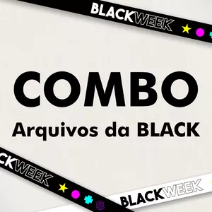 Imagem de capa para o Ebook COMBO BLACK - MOLDES DA LÊ