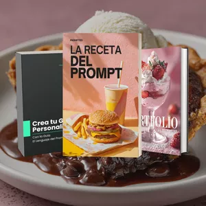 Imagen de portada para Ebook La Receta del Prompt 🍰 YA NO
