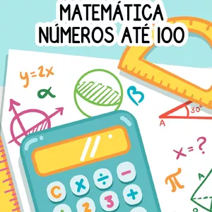 Imagem de capa para o Ebook  Números de 0 a 100 com Atividades Interativas